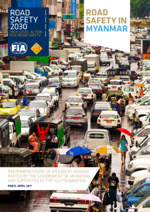 Report on Road Safety Status and Recommendations for Myanmar