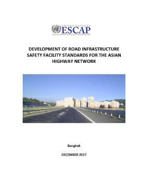 Development of Road Infrastructure Safety Facility Standards for the Asian Highway Network
