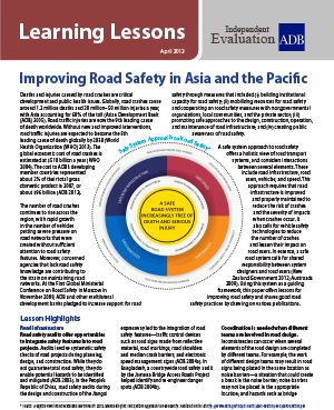 Learning Lessons: Improving Road Safety in Asia and the Pacific